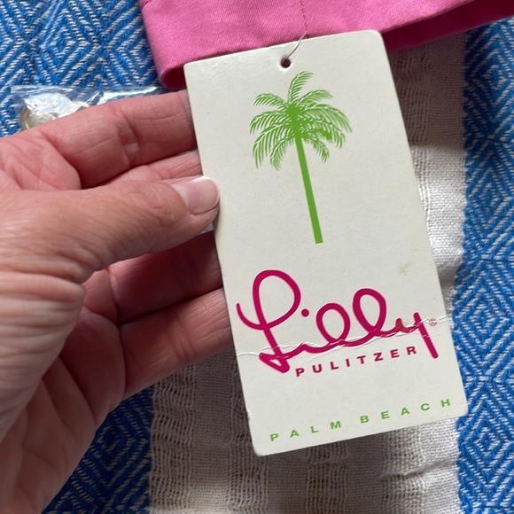 🌸pink Lilly Pulitzer trench coat 🧥 - Picture 6 of 12